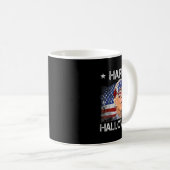 Grappige Joe Biden Vierde 4e Juli Gelukkig Hallowe Koffiemok (Voorkant rechts)