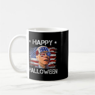 Grappige Joe Biden Vierde 4e Juli Gelukkig Hallowe Koffiemok