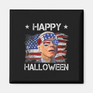 Grappige Joe Biden Vierde 4e Juli Gelukkig Hallowe Magneet