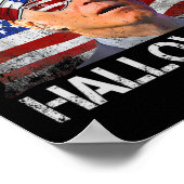 Grappige Joe Biden Vierde 4e Juli Gelukkig Hallowe Poster (Hoek)