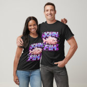 Grappige John Pork Fih is Calling Brainrot Fih Mem T-shirt (Unisex)