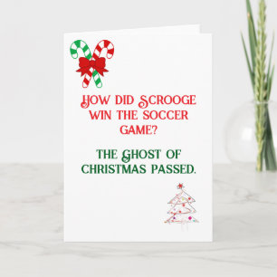 Grappige Joke ontwierp kerst Kaart