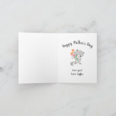 Grappige Jokey bedankt voor het geven van het leve Kaart (Binnen)