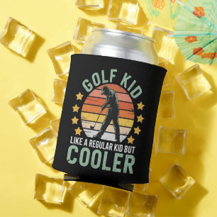 Grappige jonge golfer en golfliefhebber cadeau voo blikjeskoeler