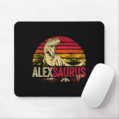 Grappige Jongens Alex Saurus Dinosaurus Rex Naam Muismat (Met muis)