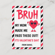 Grappige Jongens Cool Hart Zonnebril Valentijnkaar