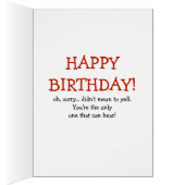 Grappige jongens en meisjes humoristische verjaard (Binnen (Rechts))