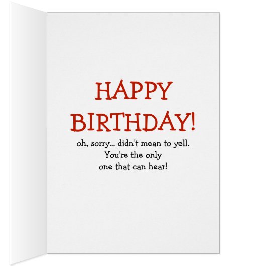 Grappige jongens en meisjes humoristische verjaard (Binnen (Rechts))