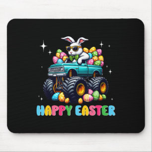 Grappige Jongens Happy Easter Monster Truck Easter Muismat