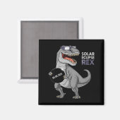 Grappige jongens Zonsverduistering Rex 04 08 Magneet (Voorkant / Achterkant)