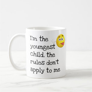 Grappige Jongste Kind Regels Geldt Niet Voor Mij M Koffiemok