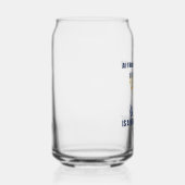 Grappige Joodse anti Trump politieke Chanoeka Blikvorm Glas (Rechts)