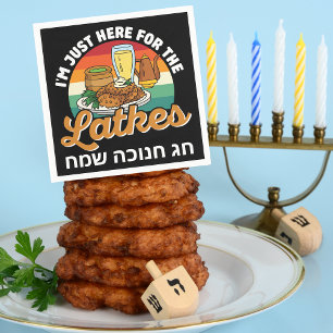 Grappige Joodse Viering Hebreeuws Gelukkig Chanoek Servet