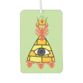 Grappige Jordan Peterson kreeft kroonhiërarchie me Luchtverfrisser (Voorkant)