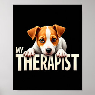 Grappige Jrt Puppy Mijn Therast Jack Russell Terri Poster