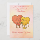 Grappige Jubileum Kaart: Jij bent mijn kaas Kaart (Voorkant)