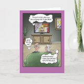 Grappige Jubileum Kaarten: Harde van het gehoor Kaart (Voorkant)