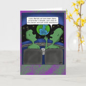 Grappige Jubileum Kaarten: het krijgen van richtin Kaart (Gele Bloem)