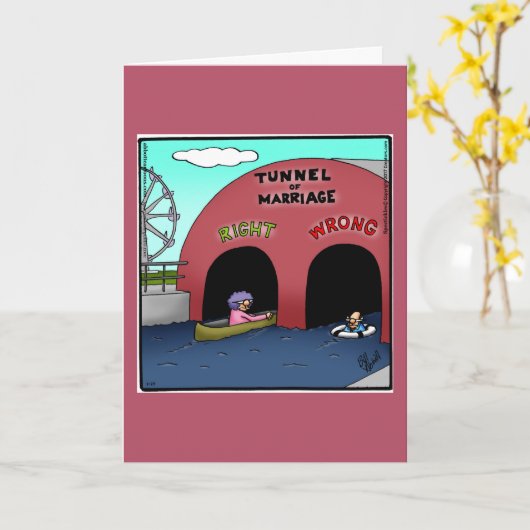 Grappige jubileumkaart "Spectickles" Kaart (Gele Bloem)