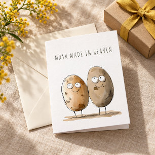 Grappige jubileumwoordgrap grap humor Mash Made in Kaart