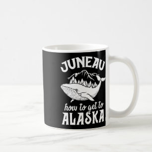 Grappige Juneau Alaska Joke Pun Cruise Familie Vak Koffiemok