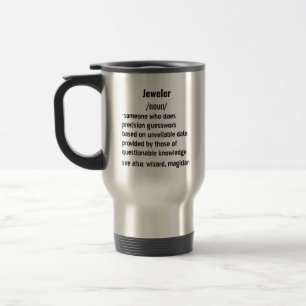 Grappige juwelier definitie cadeaus voor mannen vr reisbeker