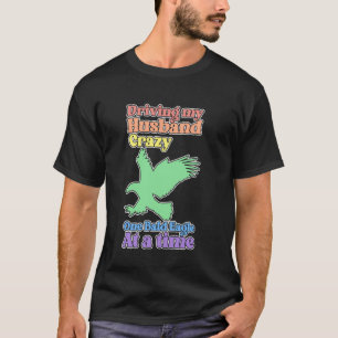 Grappige Kaalgekniptte Adelaar Dame Drijft Mijn Ma T-shirt