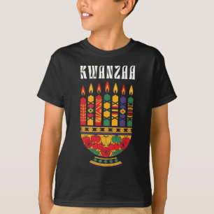 Grappige kaarsen serieuze cultuur Afrocentrische C T-shirt