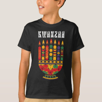Grappige kaarsen serieuze cultuur Afrocentrische C T-shirt
