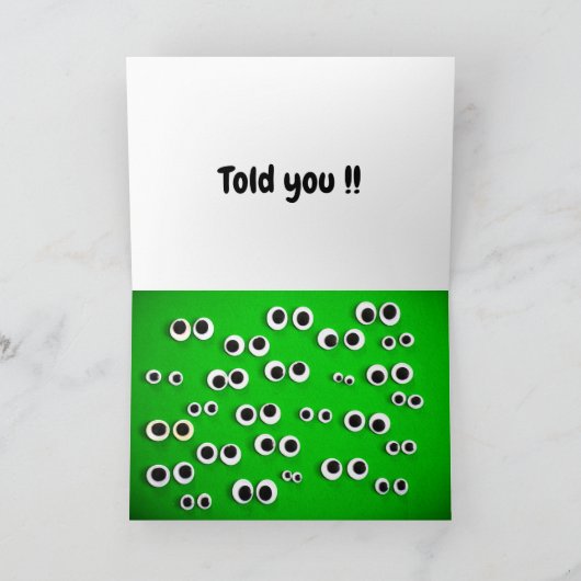 Grappige kaart (Binnen)