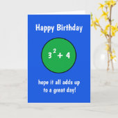 Grappige kaart 13 van de aantalverjaardag voor (Gele Bloem)