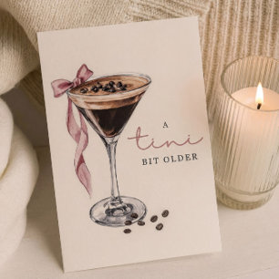Grappige kaart Een Tinsie Ouder Espresso Martini V