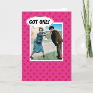 Grappige kaart om een verloving mee te feliciteren