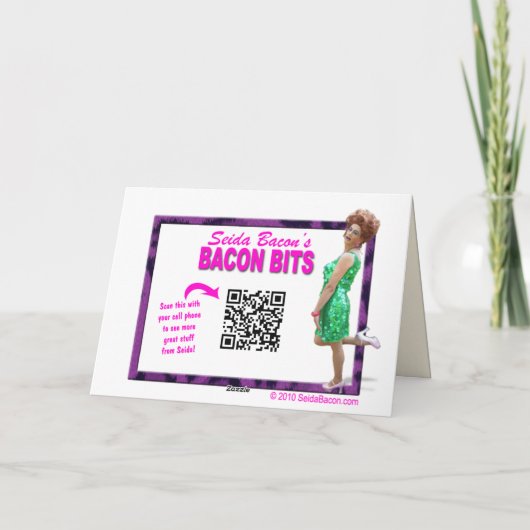 Grappige kaart - Paardendiner (Achterkant)