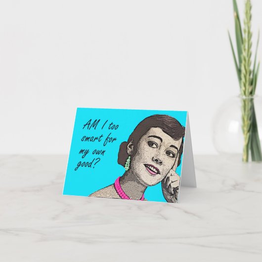 grappige Kaart van Birthday (Voorkant)