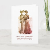 Grappige kaart voor goede vrienden (Voorkant)