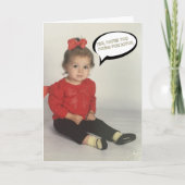 Grappige Kaart voor haar (Voorkant)