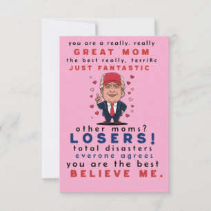 Grappige kaart voor moeder van dochter, zoon, Kind