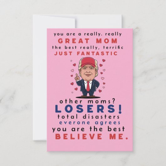 Grappige kaart voor moeder van dochter, zoon, Kind (Voorkant)