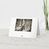 GRAPPIGE  KAART VOOR UNIEKE BEBAARDE MANNEN BAARD (Achterkant)