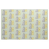 Grappige kaas en kaas rasp stof (Fat Quarter)