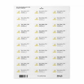 Grappige Kaas Etiket (Full Sheet)