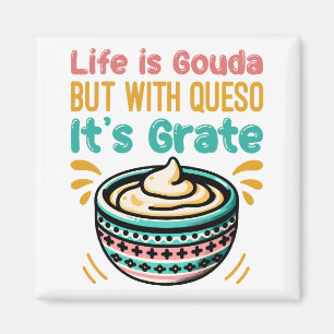 Grappige Kaas Gouda Queso Eten Grappenmakerij Magneet