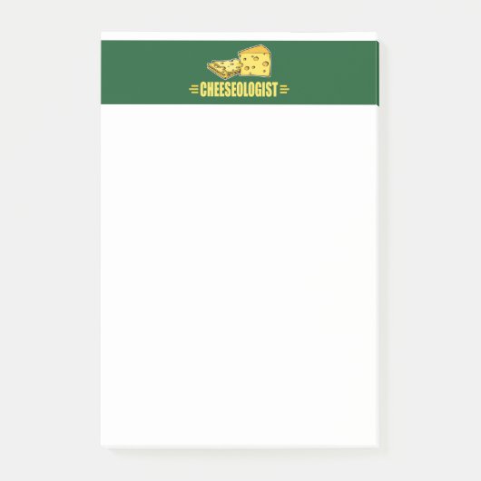Grappige Kaas KAASTOLOGOOG Post-it® Notes (Voorkant)
