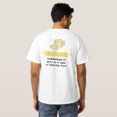 Grappige Kaas T-shirt (Achterkant volledig)