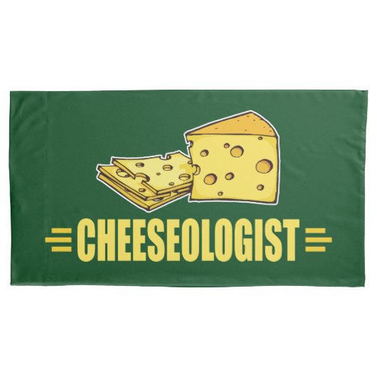 Grappige KAASOLOGIST Kaas maken Kaaskop Kussensloop (Voorkant)