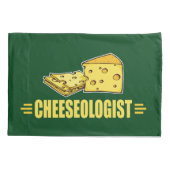 Grappige KAASOLOGIST Kaas maken Kaaskop Kussensloop (Achterkant)
