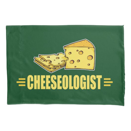 Grappige KAASOLOGIST Kaas maken Kaaskop Kussensloop (Voorkant)