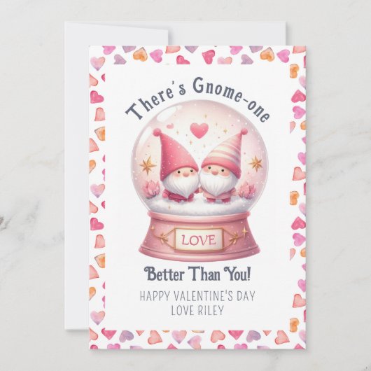 Grappige Kabouter Een Beter Dan Jij Valentijnsdag  Feestdagenkaart (Voorkant)