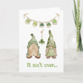 Grappige Kabouter Relatie St. Patrick's Dag Kaart (Voorkant)